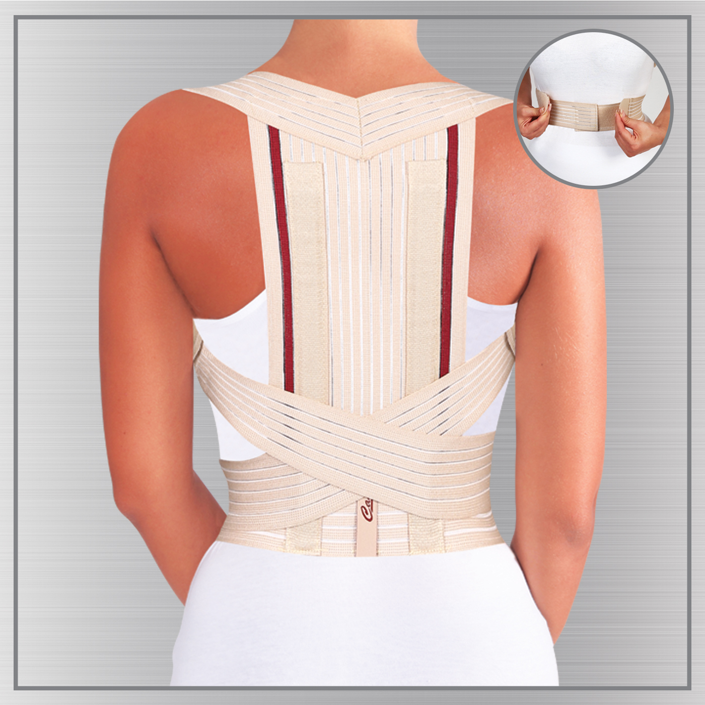 Dik Duruş Korse Posturex (Misinalı) M Beden